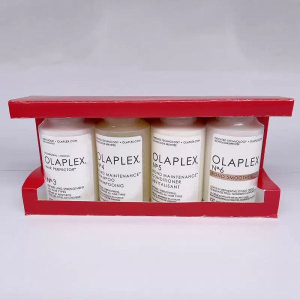 

4pcs/set olaplex holiday hair fix repair dry frizz no.3 4 5 6 bond perfector stand alone professional hair treatment oil unisex