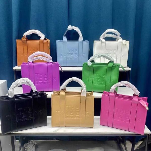 

designer luxury fashion marc the tote bag leather versatile women small bags vintage marcjacobs handbags multicolour wallet 7a zhouzhoubao12