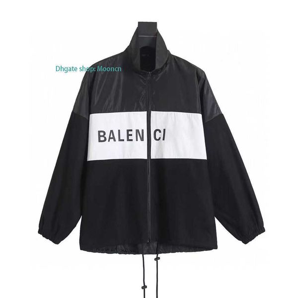 

22ss fashion mens designer jacket coat caps winter autumn quality baseball slim stylist men women windbreaker outerwear zipper hoodies over, Black;brown