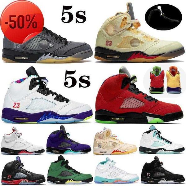 

what the mens basketball shoes 5 jumpman 5s trainers white off sneakers black muslin sail alternate bel man fashion shoes