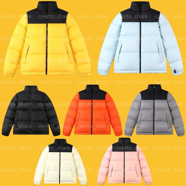 

north designer men puffer jackets mens coat jacket parkas long sleeve zipper thick face overcoat couples windbreakers coats paddeds, Black