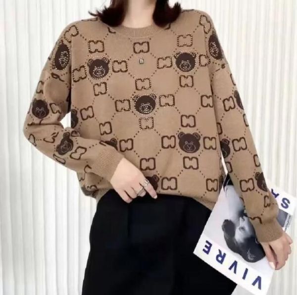 

2022gg women sweaters pullovers knitted casual slim solid turtleneck coat female soft warm jumper long sleeve coat, White;black