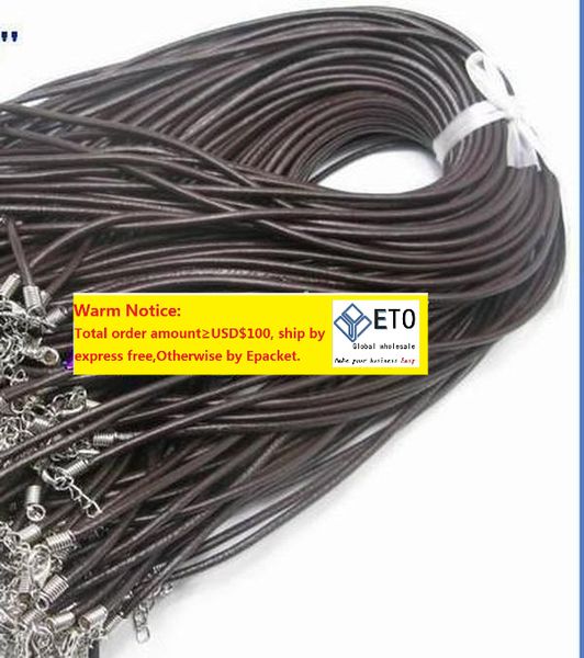 

genuine leather cords black color for diy wholesale 100 meters, Blue;slivery