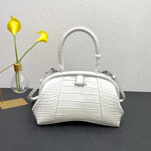 

2021 luxury hobos totes designer handbag women shoulder bag brand hourglass designer seam leather chain clamshell messenger