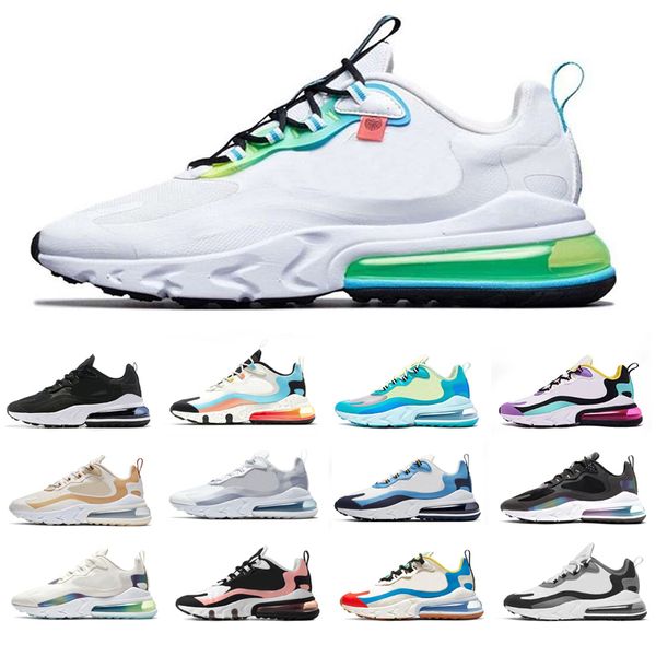 

chaussures react 27c men women running shoes mens trainers triple black white worldwide pure platinum hyper jadel breathable sports sneakers