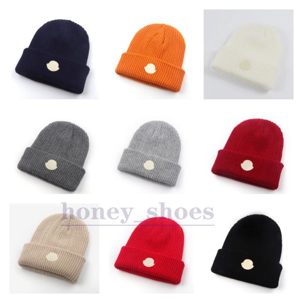 

fashion beanie hat designer hats autumn winter style men women classic universal knitted cap outdoor warm skull caps nice h1, Black;white