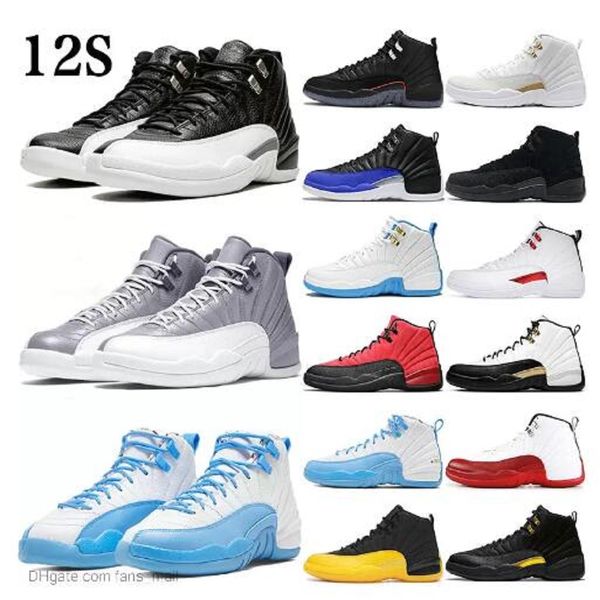 

basketball shoes sports sneakers stealth hyper royal university blue black royalty utility cherry low easter jumpman 12s taxi playoffs 2023