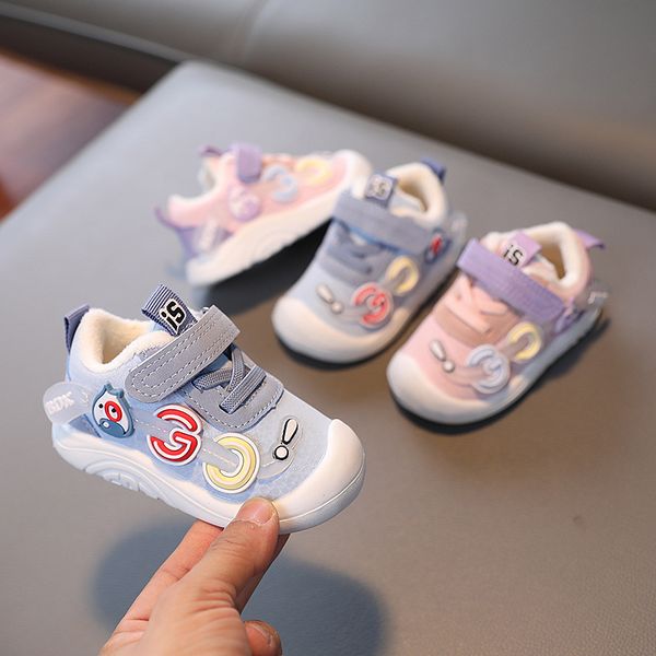 

new first walker infant baby winter shoes seven colors children's ocs yeezzies sneakers boys and girls' breathable small cage bag