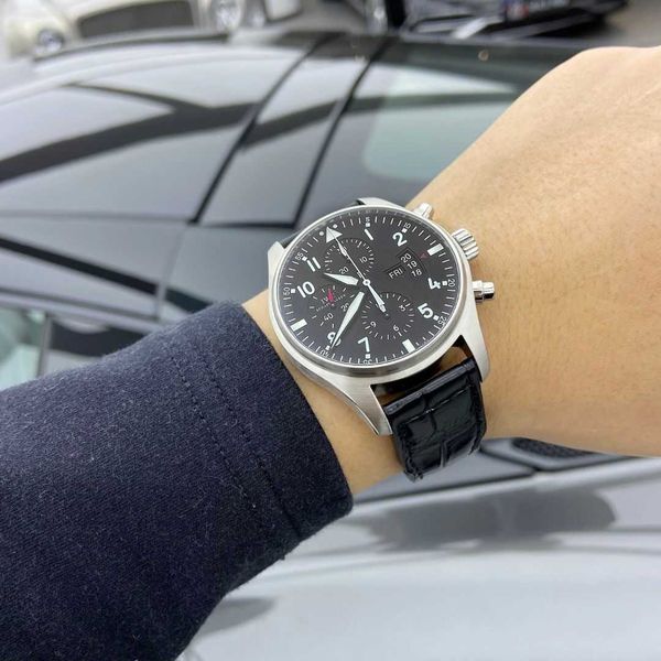 

luxury designer mechanical watch man portugal timepiece transparent timing seven chain fully automatic machine men, Slivery;brown