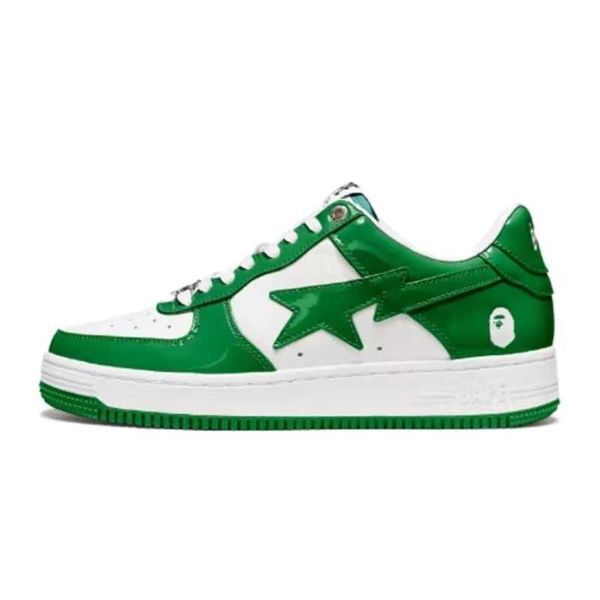 

casual shoes sneakers white green red black yellow sk8 men women a bapestas sta low abc camo stars