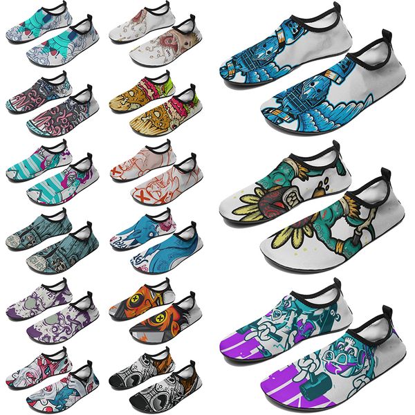 

custom shoes water shoe customized sneakers men women blue red green grey classic custom comfortable low platform sneaker color151