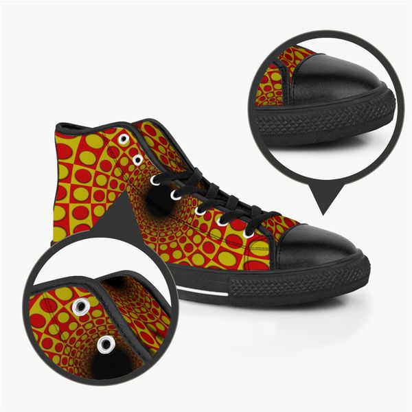 

designer customs shoes diy for mens womens men red yellow trainers sports sneakers shoe runners customized color82