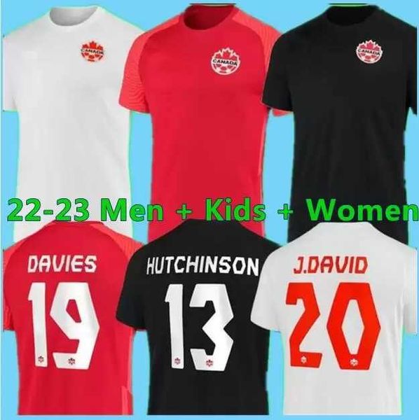 

canada 2022-23 thai quality soccer jerseys 13 atiba hutchinson 20 jonathan david 10 junior hoilett 11 tajon buchanan 15 ismael kone 3 sam de, Black;yellow