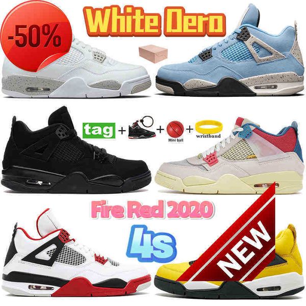 

basketball shoes high 4 university blue white oreo x sail bred 4s black cat starfish paris fire red neon metallic purple men women sneakers