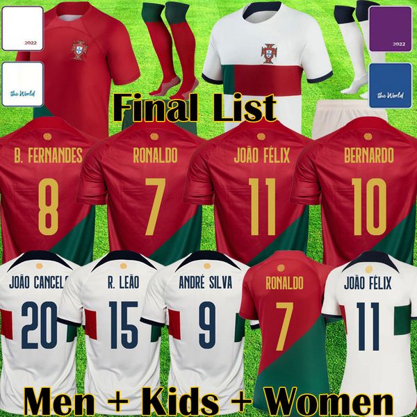 

2022 soccer jerseys portuguese bruno fernandes diogo j. portuguesa retro 2023 joao felix 22 23 football shirt bernardo portugieser home men, Black;yellow