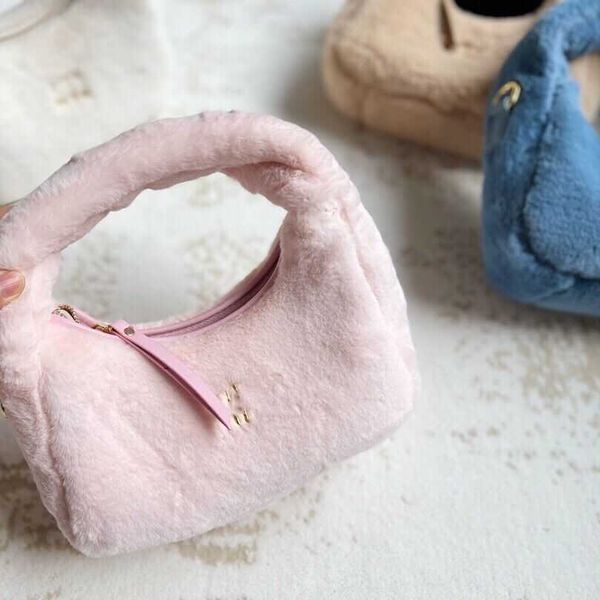 

luxury mumus bag autumn and new miu miao miu cute plush pea wrap