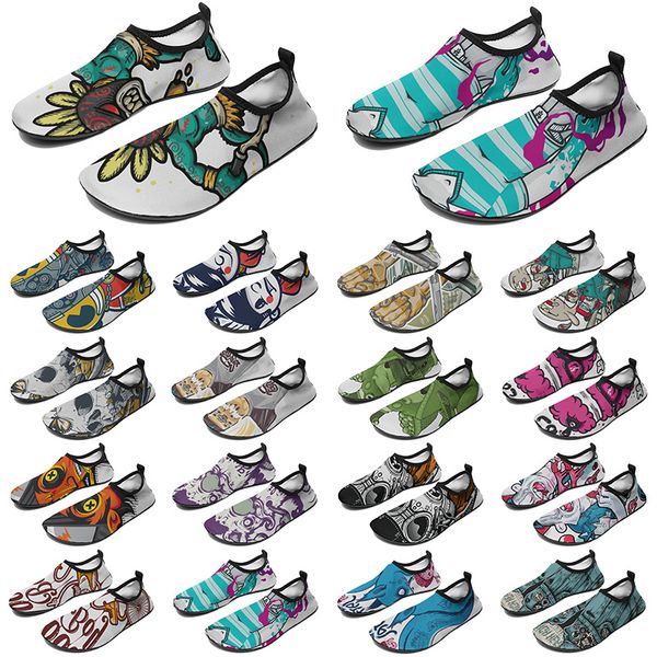 

custom men shoes diy women water shoe fashion customized sneaker multi-coloured346 mens outdoor sport trainers ized s707 s38 s