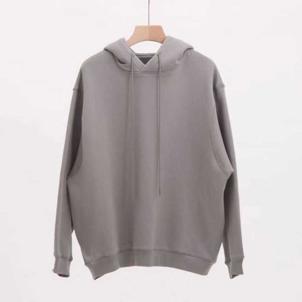 

19ss double hooded design hoodie pullover long sleeve sweatshirts street style hoodies men women hip hop casual streetwear size s-xl, Black