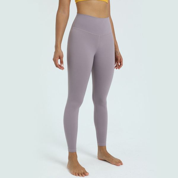 

2023 nwt lu-09 yoga pants sports leggings women stretch quick dry black yoga pants 20 colors workout gym pants high waist leggings, White;red
