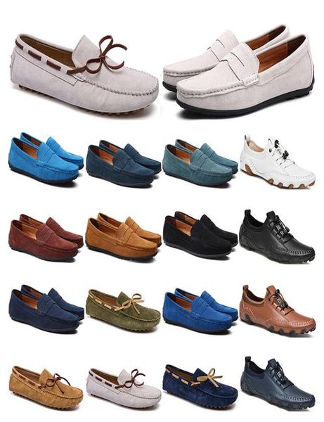 

410 mens casual shoes boots leather british style black white brown green yellow red fashion outdoor comfortable breathable2919672