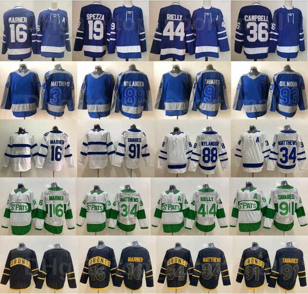 

arenas 34 auston matthews jersey ice hockey 16 mitchell marner 88 william nylander 91 john tavares 44 morgan rielly 93 doug gilmour 19 jason, Black;red