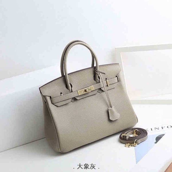 

designer handbags herme women autumn winter platinum bag leather women's hand small square portable messenger bags