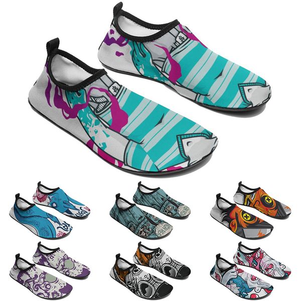 

custom shoes water shoe customized sneakers men women blue red green black grey classic custom comfortable low platform sneaker color9