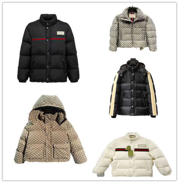 

2023 winter puffer jacket mens down jacket men woman thickening warm coat fashion men's clothing luxury brand outdoor jackets new desig, Black;brown