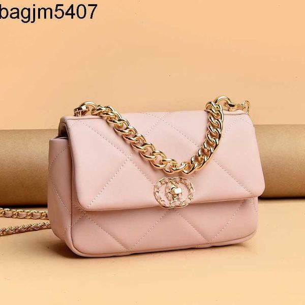 

genuine leather women's bag 2023 new cowhide chain small square one shoulder msenger korean casual fashion versatile