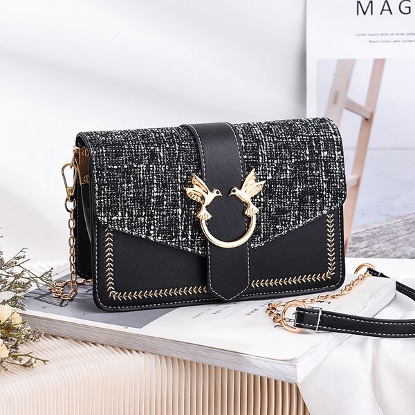 

designer crossbody bags chain handbags satchel lady tote makeup shoulder bags wallets fashion purses double birds card holder chest women le