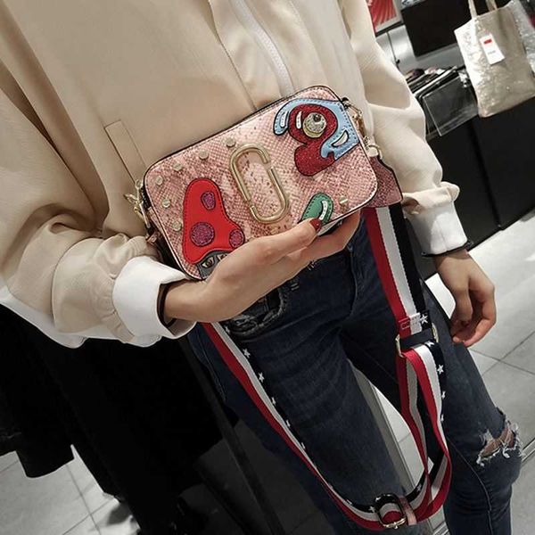 

designer luxury fashion marc the tote bag leather versatile women small bags vintage marcjacobs handbags multicolour wallet 7a zhouzhoubao12