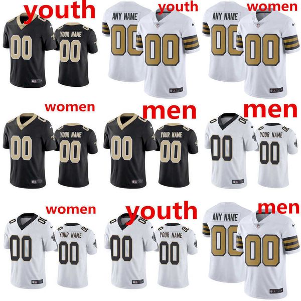 

football new orleans''saints''jerseys 2 olave 70 penning 41 kamara 13 thomas 7 taysom hill, Black;red