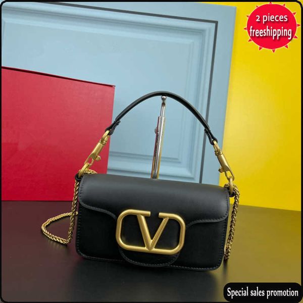 

designer bags star's same versatile chain women's single shoulder cross slung calf leather hand letter carrying small square