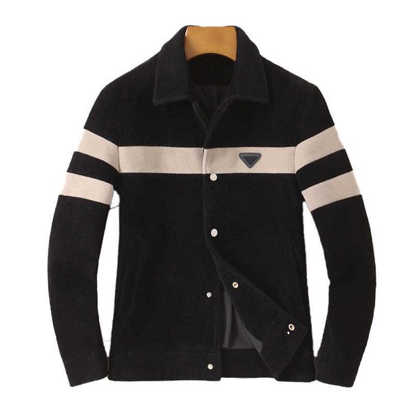 

men's jacket coat mink down casual coat slim thickened black and gray m-3xl, Black;brown