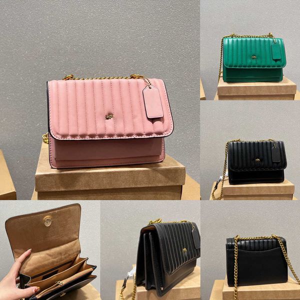 

evening bags womens designer bags luxurys handbags chain shoulder bag fashion stripes crossbody purses messenger bag women leather handbag 2