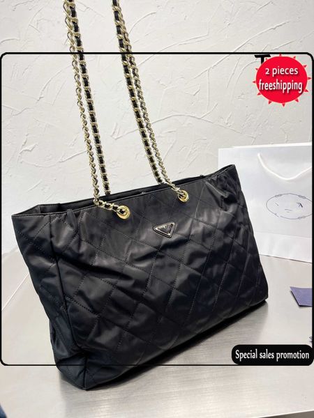 

luxury designer lady's bags p married commuter tote nylon large casual lady capacity shoulder chain fashion evening clutches