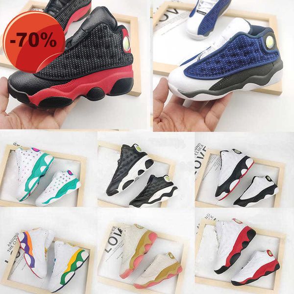 

og baby jumpman basketball shoes athletic 13s youth children sports for boy girls white black size 22-35 13 kids