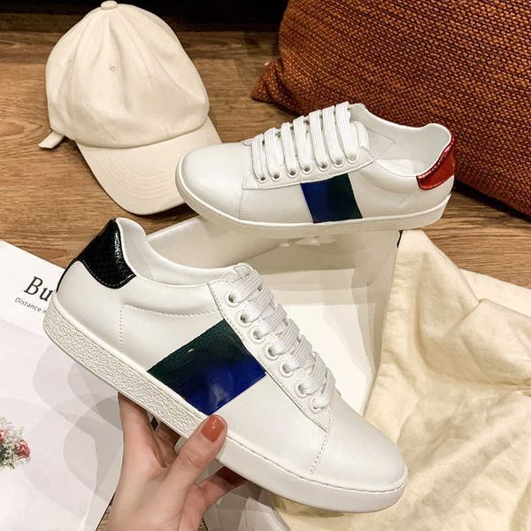 

brand casual shoes designer design new style casual for men and women small white shoe sports flat plus size 34-44, Black
