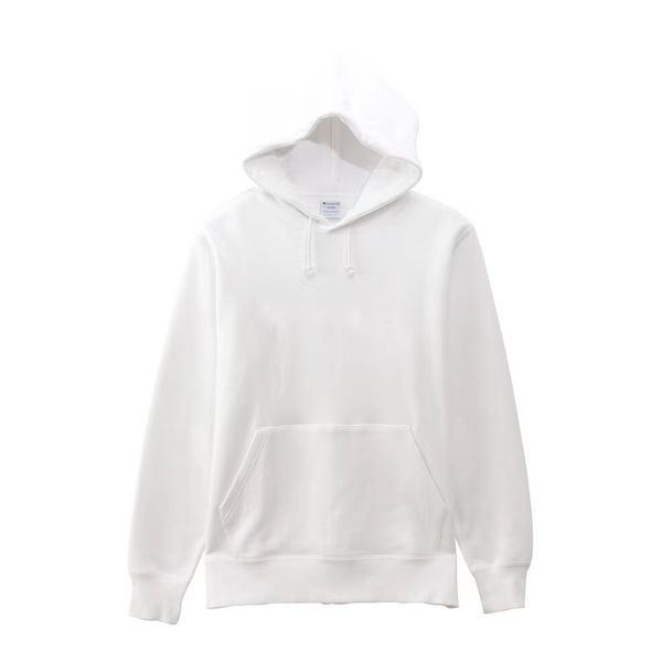 

men's sweatshirt hoodie script logo powerblend pullover card pocket, Black