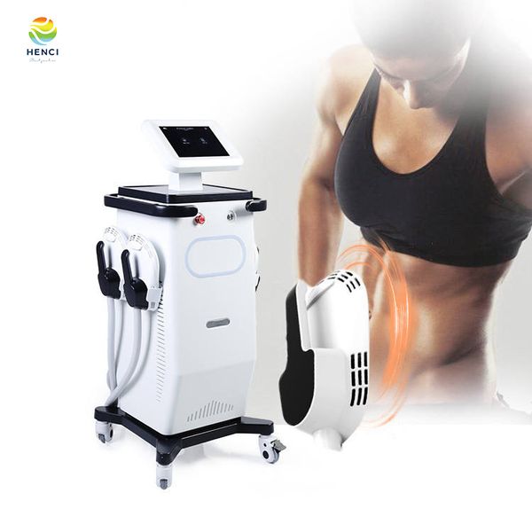 

body sculpting fat removal muscle training machine 4 in 1 handles