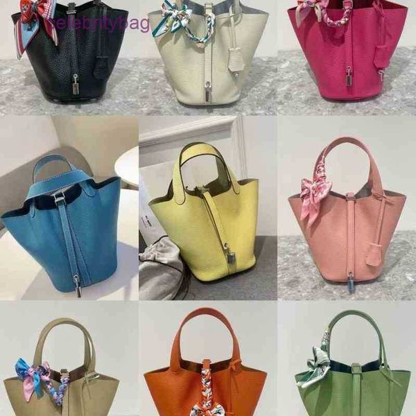 

original designer herms bag picotin locks evening handbags herbag 2022 head h lock leather s litchi bucket handbag x5jh handbags discount