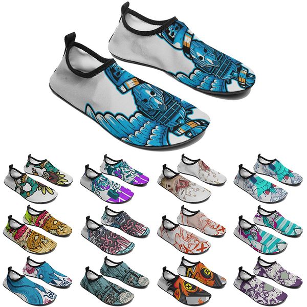 

custom shoes water shoe customized sneakers men women blue red green black grey classic custom comfortable low platform sneaker color31