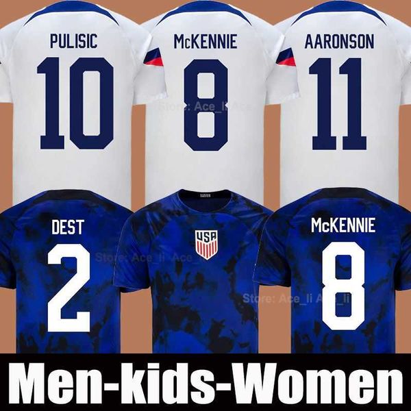 

usa 2022-23 thai quality soccer jerseys 1 matt turner 2 sergino dest 3 walker zimmerman 13 tim ream 5 antonee robinson 6 yunus musah 8 westo, Black;yellow