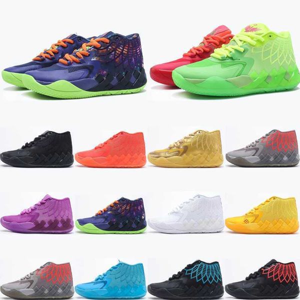 

mb.01 men basketball shoes black blast galaxy mens trainers sports sneakers