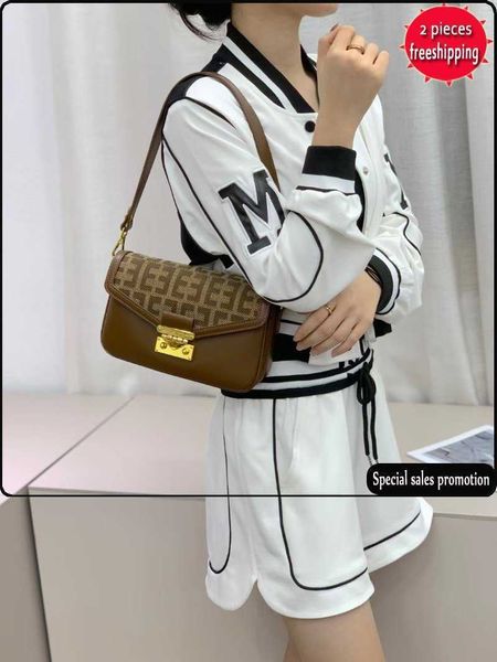 

designer bags 2022 women's bag texture fashion versatile casual shaped underarm oblique span