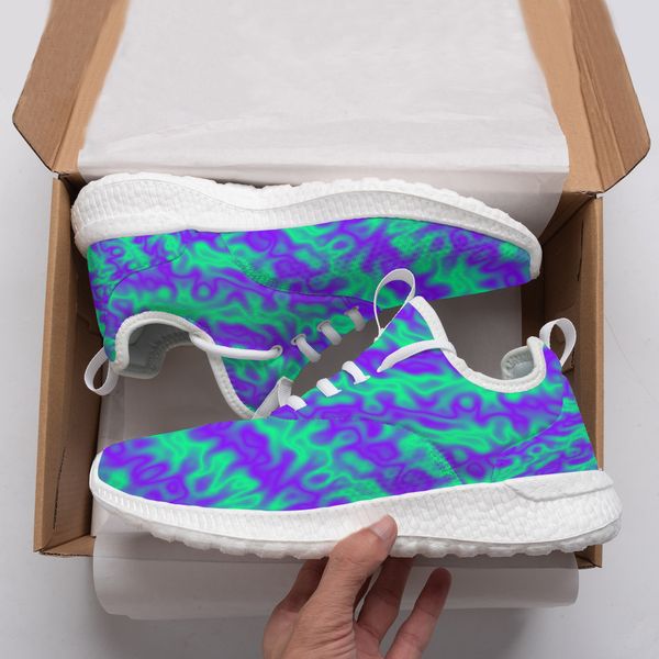 

men stitch running shoes custom sneakers women black white mid cut breathable outdoor sports shoe color61