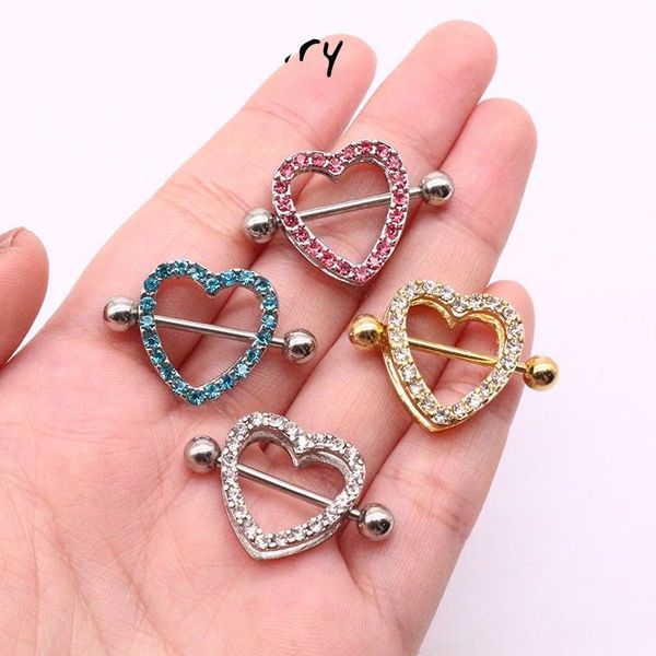 

gem dangle nipple rings chain nipple shield ring body jewelry nipple shield rings jewelry helix piercing barbell, Silver