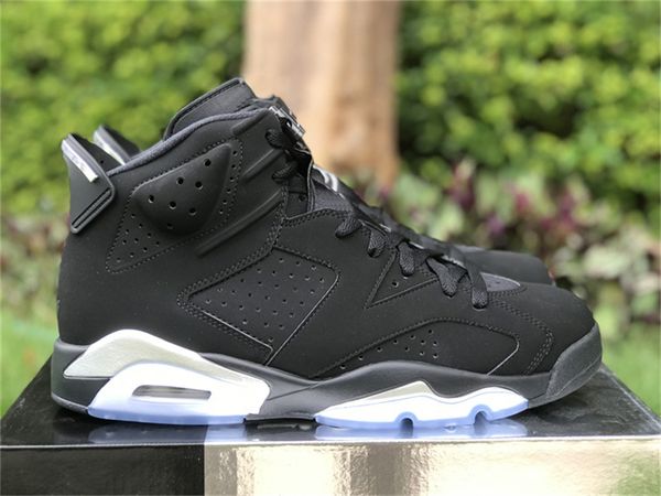 

2022 authentic 6 6s metallic silver basketball shoes dx2836-001 black sports sneakers outdoor women mens with original box