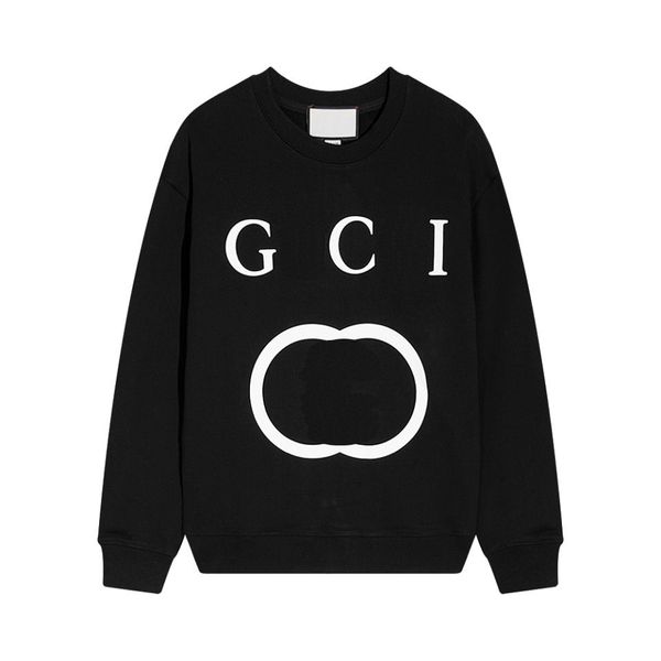 

men's hoodies & sweatshirts new starry sky splash-ink flower printing high street trend letters lovers casual sweater hoodie long, Black