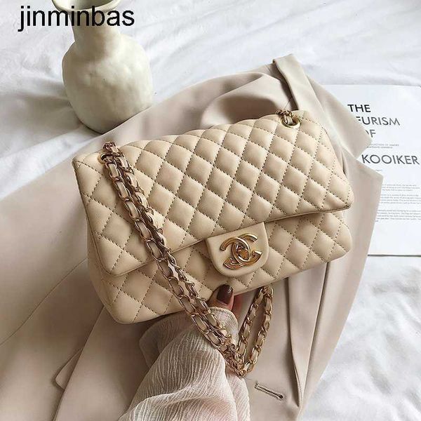 

women's luxury bag shop 80% factory wholesale retail high sense 2023 new small fragrance lingge chain women's temperament single s